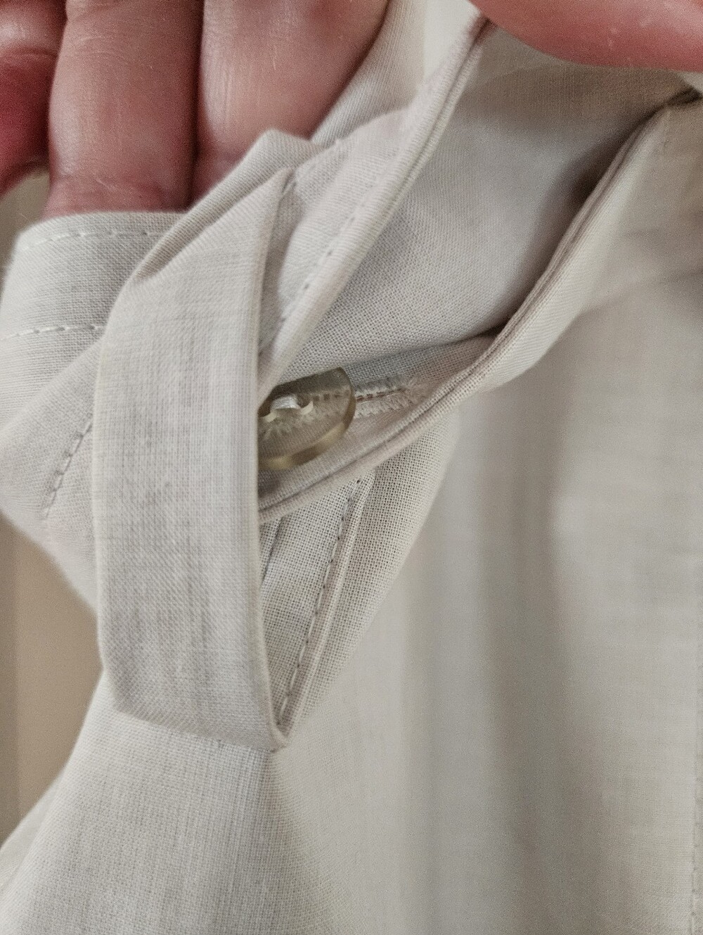 Celine Light CreamTrench Coat with Belt And Pockets Sizr 38 - Picture 8 of 10